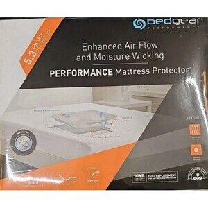 Bedgear Dri-tec Technology Moisture Wicking Mattress Protector (KING)